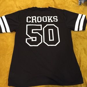 Crooks and Castles Black and White Jersey